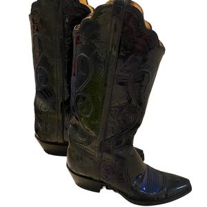 Lucchese Black Nicole boots